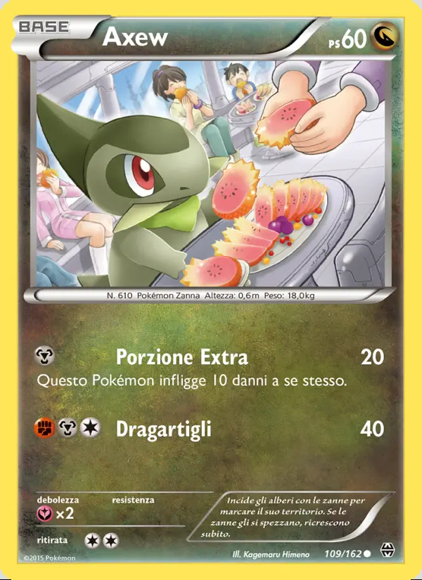 Image of the card Axew