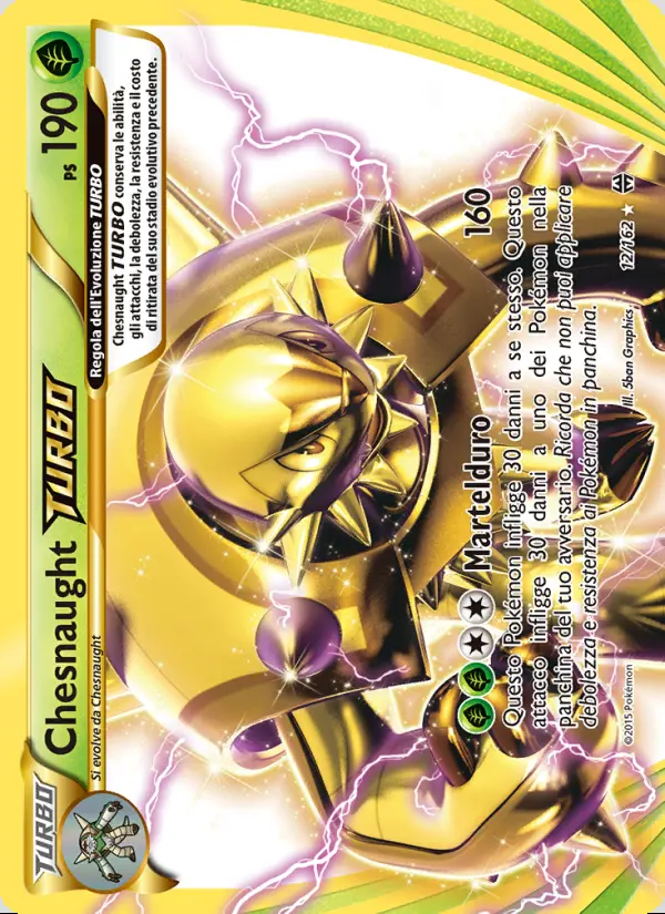 Image of the card Chesnaught TURBO