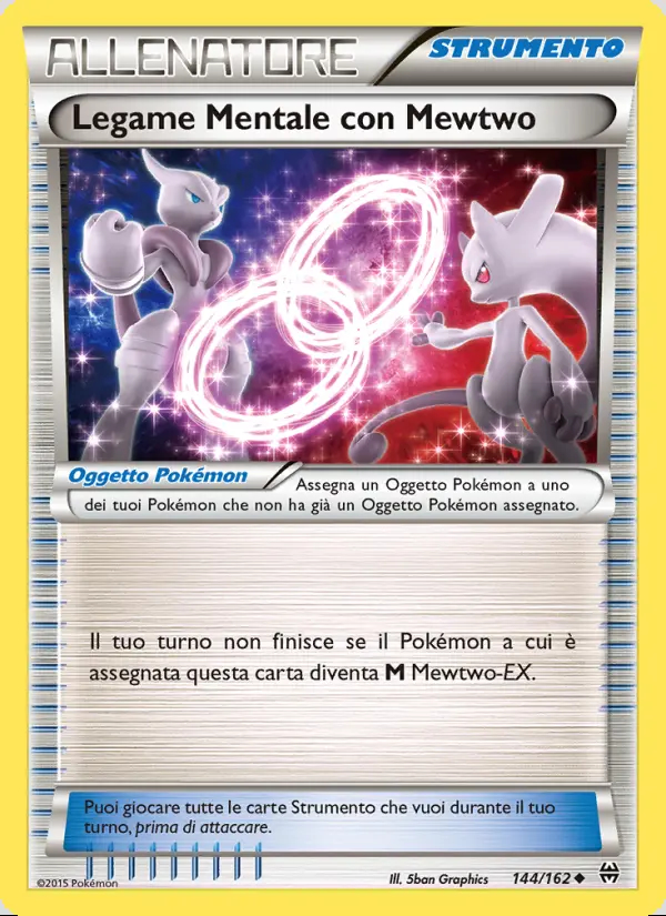 Image of the card Legame Mentale con Mewtwo