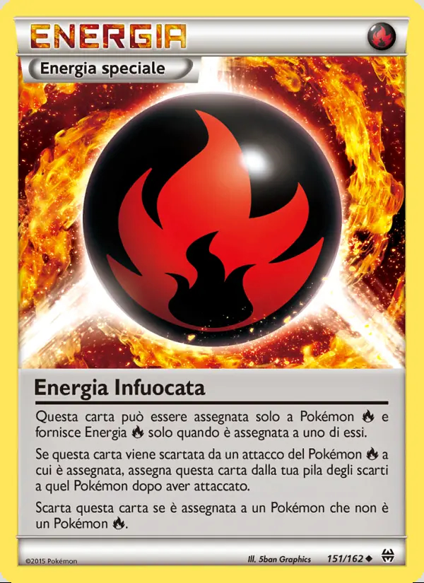 Image of the card Energia Infuocata