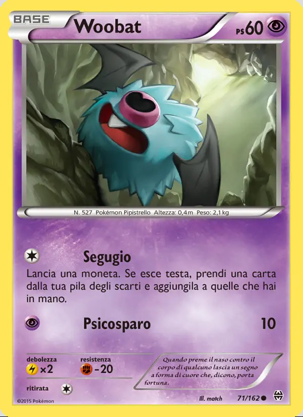 Image of the card Woobat