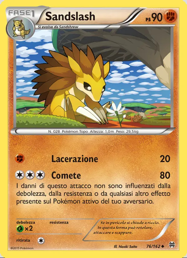 Image of the card Sandslash