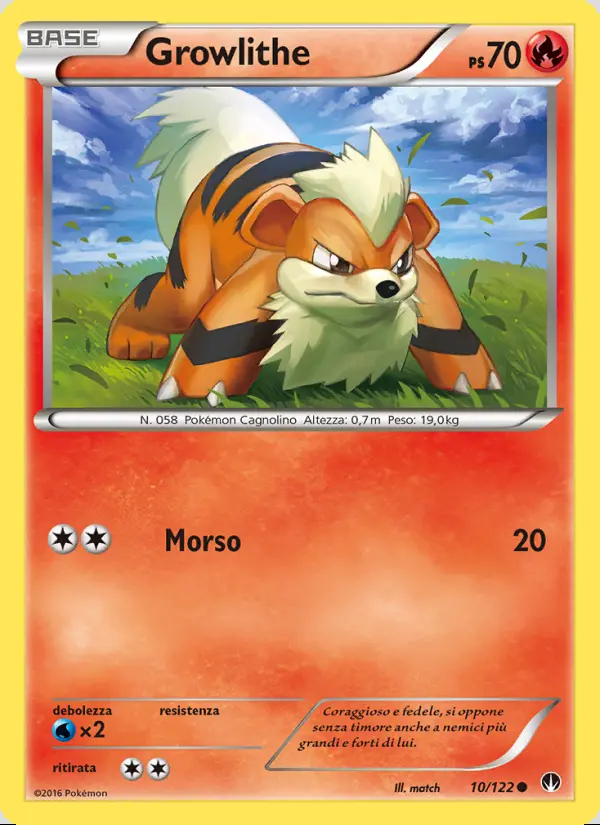 Image of the card Growlithe