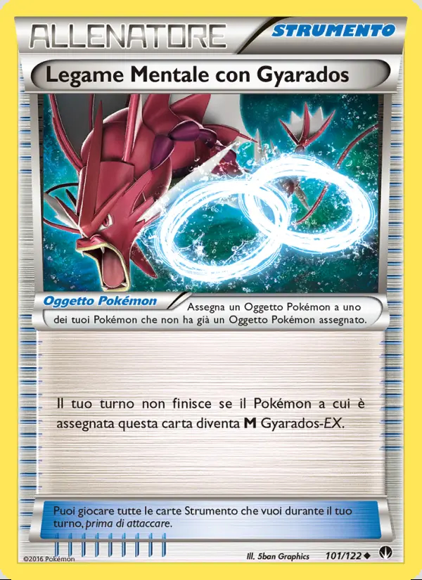 Image of the card Legame Mentale con Gyarados