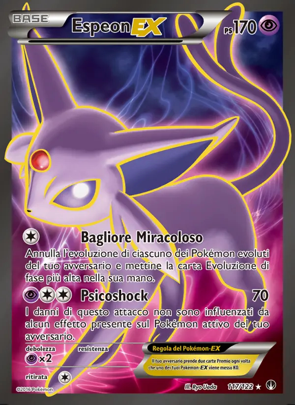 Image of the card Espeon EX