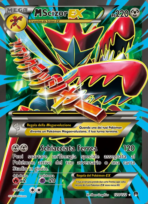 Image of the card M Scizor EX