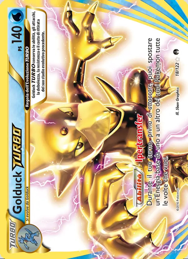 Image of the card Golduck TURBO