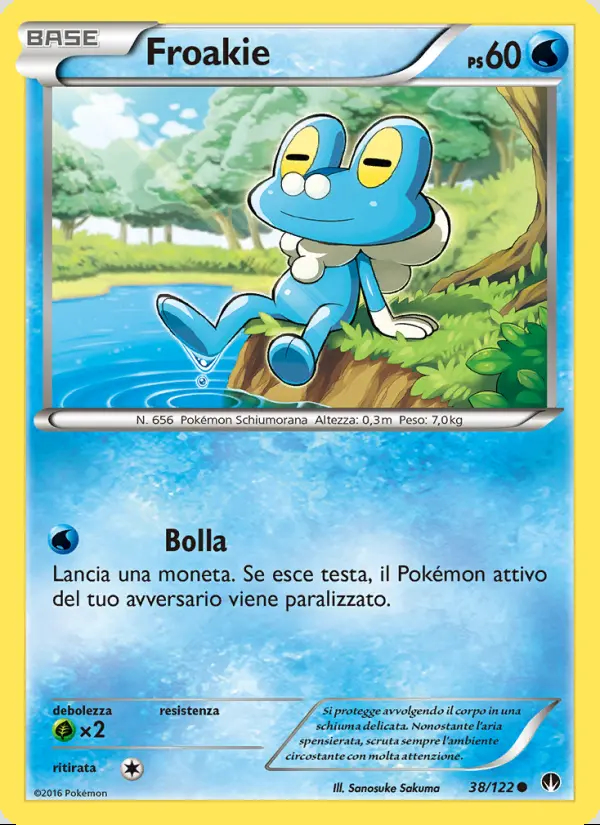 Image of the card Froakie