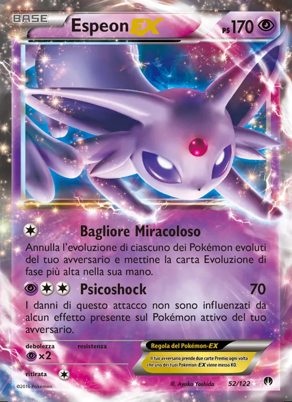 Image of the card Espeon EX