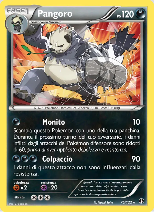 Image of the card Pangoro